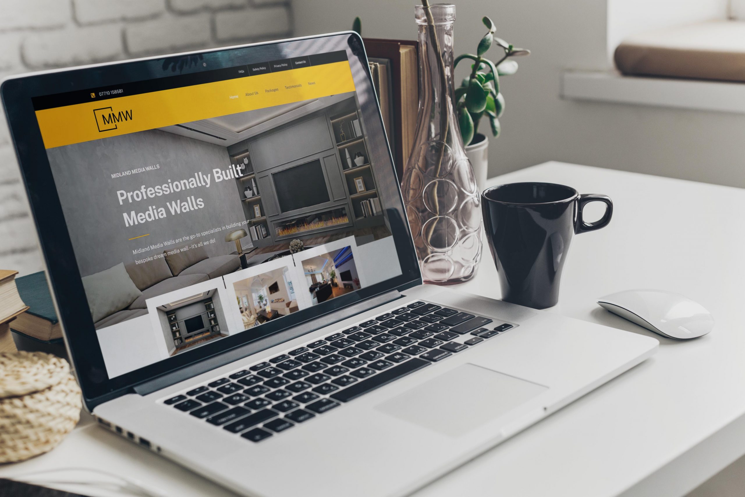 Midland Media Walls Website
